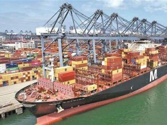 今年前4个月，广东外贸进出口2.96万亿元，较去年同期（下同）增长4.9%，增速快于全