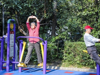 社区等公共场所老年人健身器材配置需适用于60岁以上